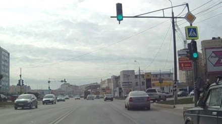 В Анапе установили новый светофор